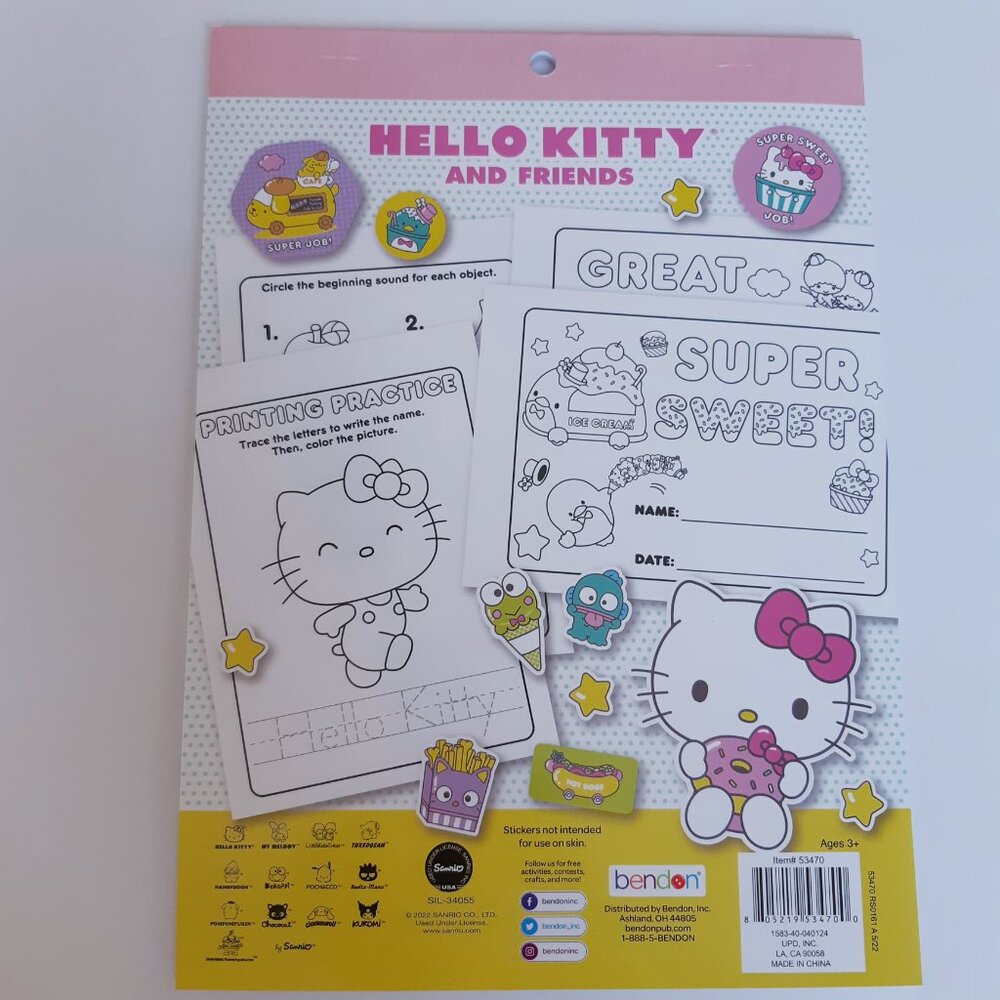 Hello Kitty Reward Sticker Book - Picture 6 of 6